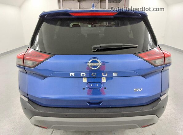 5N1BT3BAXPC841819 2023 NISSAN ROGUE Blue Vista trasera