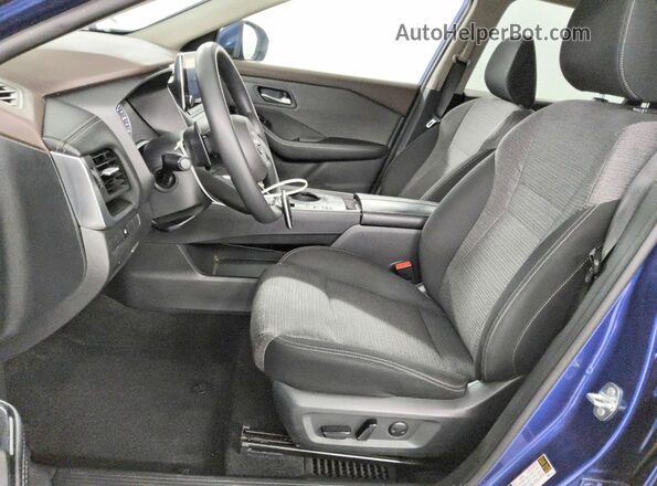 5N1BT3BAXPC841819 2023 NISSAN ROGUE Blue Vista interior delantera