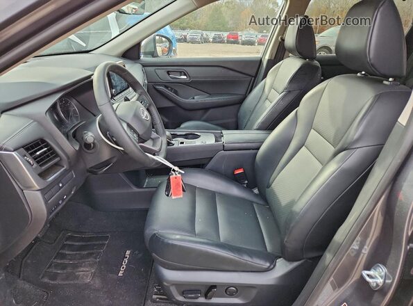 5N1BT3BAXSC763129 2025 NISSAN ROGUE Gray წინა სალონის ხედი