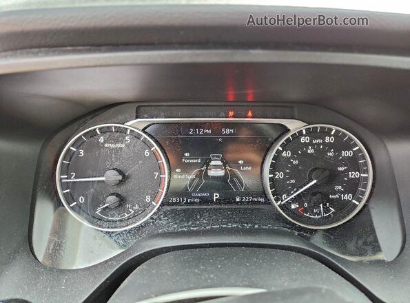 5N1BT3BAXSC763129 2025 NISSAN ROGUE Gray ხელსაწყოთა პანელის ხედი