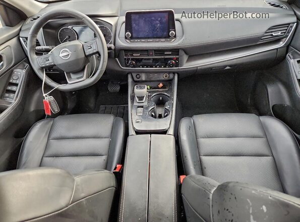 5N1BT3BAXSC763129 2025 NISSAN ROGUE Gray წინა პანელის ხედი