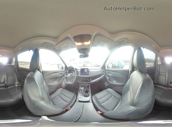 5N1BT3BAXSC763129 2025 NISSAN ROGUE Gray სალონის 360-გრადუსიანი ხედი