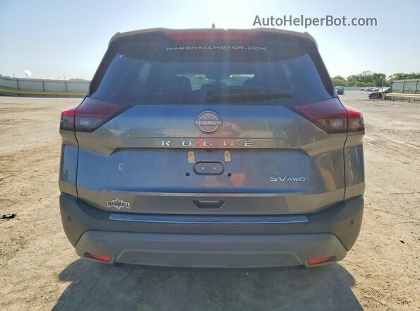 5N1BT3BB4PC888093 2023 NISSAN ROGUE Gray უკანა ხედი