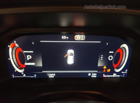 5N1BT3CA1TC701313 2026 NISSAN ROGUE Черный Вид щитка приборов