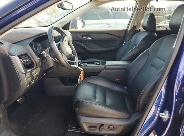 5N1BT3CB5PC794769 2023 NISSAN ROGUE Blue წინა სალონის ხედი