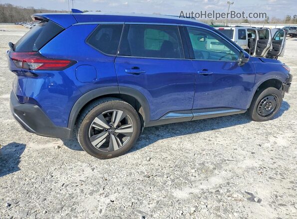 5N1BT3CB5PC794769 2023 NISSAN ROGUE Blue უკანა მარჯვენა