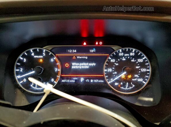 5N1BT3CB5PC841198 2023 NISSAN ROGUE White ხელსაწყოთა პანელის ხედი