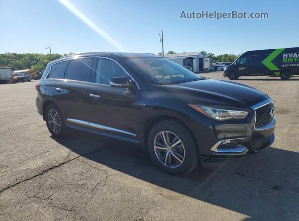 5N1DL0MM0HC542856 2017 INFINITI QX60 Black Առջևի աջ