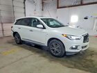 2018 Infiniti Qx60 Base White vin: 5N1DL0MM0JC531183