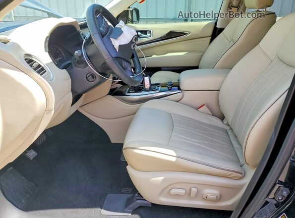 5N1DL0MM0KC550401 2019 INFINITI QX60 Синий Вид салона спереди