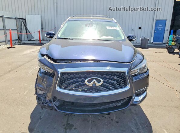 5N1DL0MM0KC550401 2019 INFINITI QX60 Синий Вид спереди
