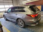 2017 Infiniti Qx60 Base Gray vin: 5N1DL0MM1HC556474