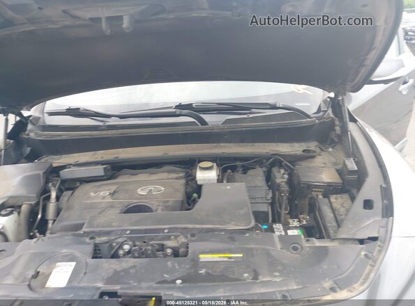 5N1DL0MM1HC558029 2017 INFINITI QX60 Gray Vista trasera