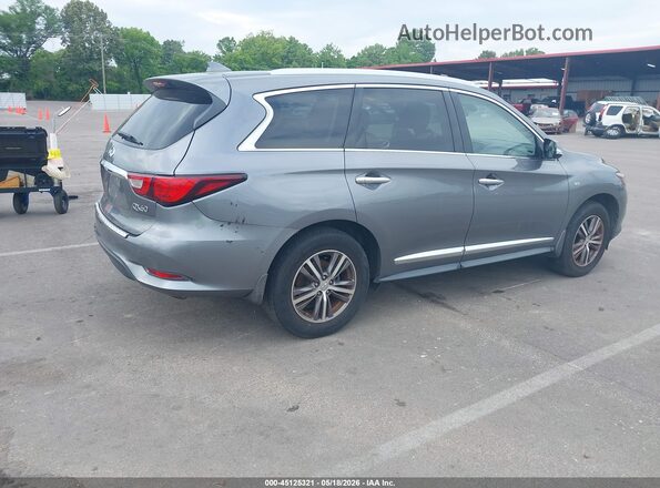 5N1DL0MM1HC558029 2017 INFINITI QX60 Gray Trasero derecho