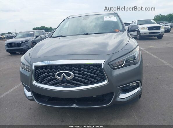 5N1DL0MM1HC558029 2017 INFINITI QX60 Gray Vista del cuadro de instrumentos