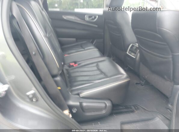 5N1DL0MM1HC558029 2017 INFINITI QX60 Gray Vista de la etiqueta del VIN