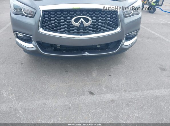 5N1DL0MM1HC558029 2017 INFINITI QX60 Gray Vista frontal