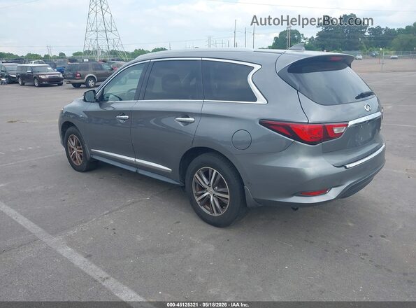 5N1DL0MM1HC558029 2017 INFINITI QX60 Gray Trasero izquierdo