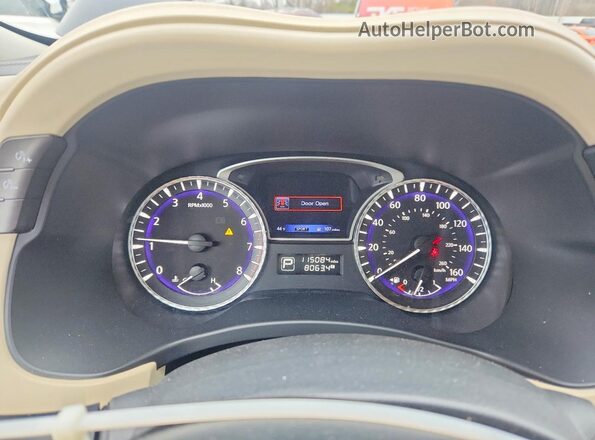 5N1DL0MM1LC510166 2020 INFINITI QX60 Blue Vista del cuadro de instrumentos