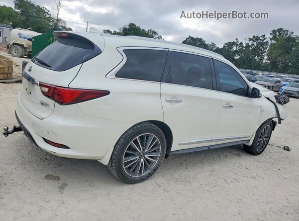 5N1DL0MM1LC519689 2020 INFINITI QX60 Белый Задняя правая четверть