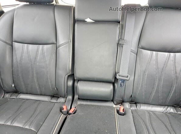 5N1DL0MM1LC519689 2020 INFINITI QX60 Белый Вид задних сидений