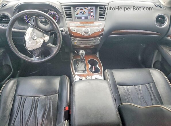 5N1DL0MM1LC519689 2020 INFINITI QX60 Белый Вид панели приборов