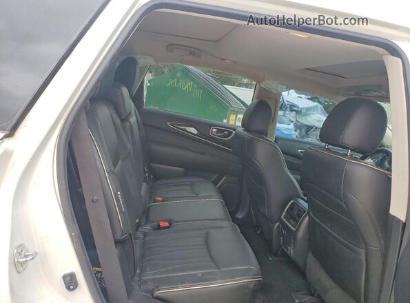 5N1DL0MM1LC519689 2020 INFINITI QX60 Белый Вид задней части салона