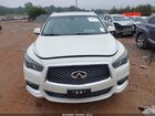 2017 Infiniti Qx60   White vin: 5N1DL0MM2HC542437