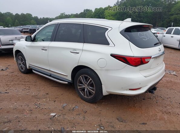 5N1DL0MM2HC542437 2017 INFINITI QX60 White Rear left