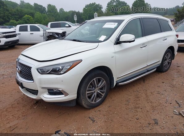 5N1DL0MM2HC542437 2017 INFINITI QX60 White Front left