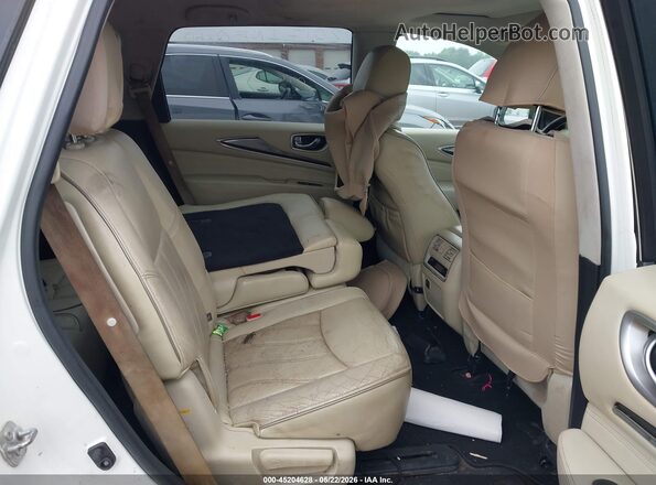 5N1DL0MM2HC542437 2017 INFINITI QX60 White VIN sticker view