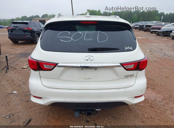 5N1DL0MM2HC542437 2017 INFINITI QX60 White 