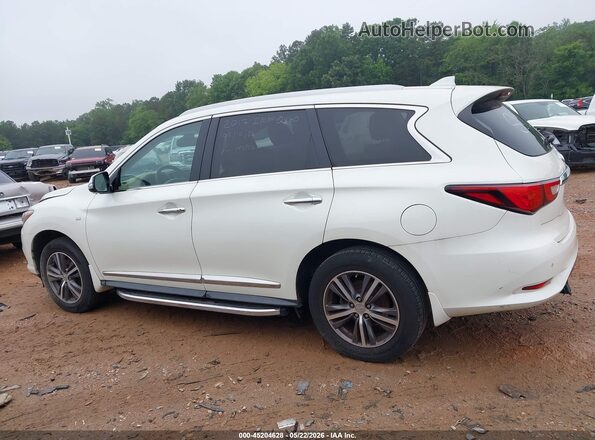 5N1DL0MM2HC542437 2017 INFINITI QX60 White 360 interior view
