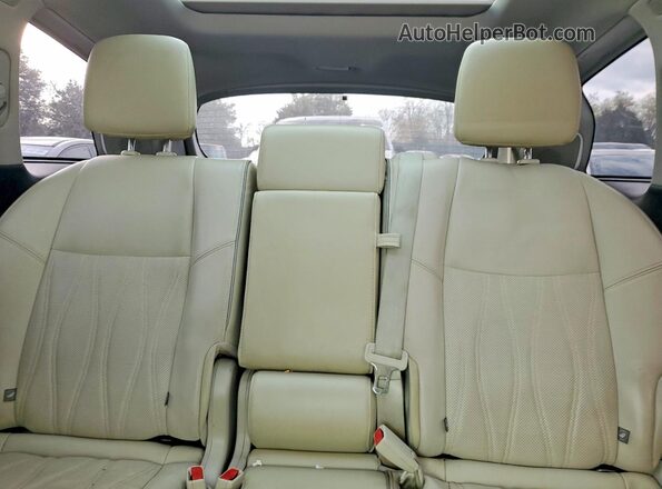 5N1DL0MM2JC518631 2018 INFINITI QX60 Blue Rear seats view