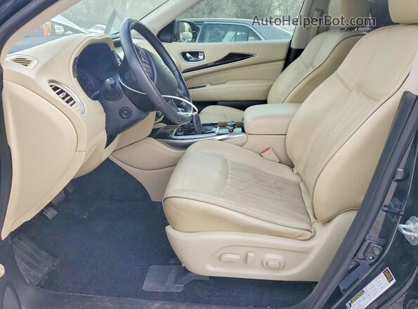 5N1DL0MM2JC518631 2018 INFINITI QX60 Blue Front interior view