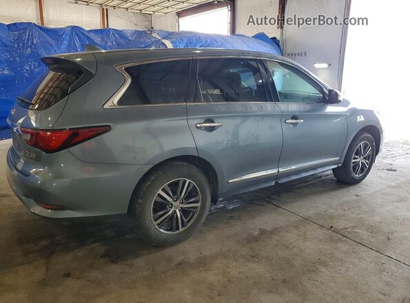 5N1DL0MM2JC533226 2018 INFINITI QX60 Blue Tył prawy