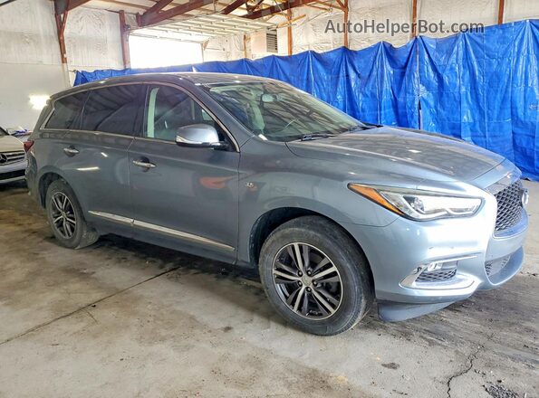 5N1DL0MM2JC533226 2018 INFINITI QX60 Blue Przód prawy