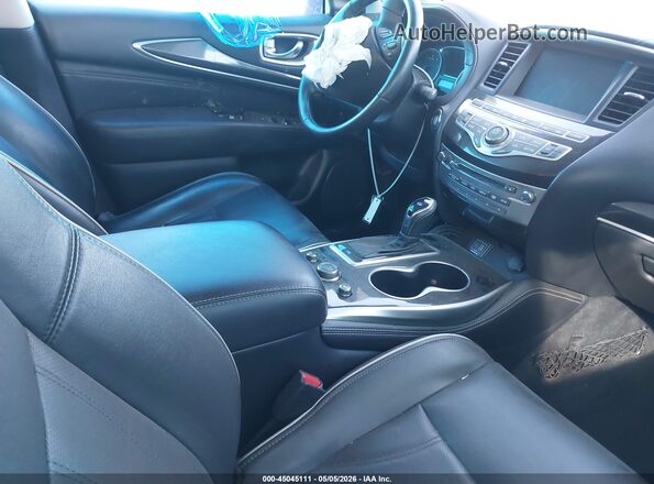 5N1DL0MM2KC562436 2019 INFINITI QX60 Черный Вид салона спереди