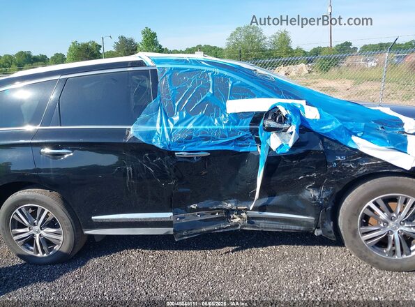 5N1DL0MM2KC562436 2019 INFINITI QX60 Черный Вид задней части салона