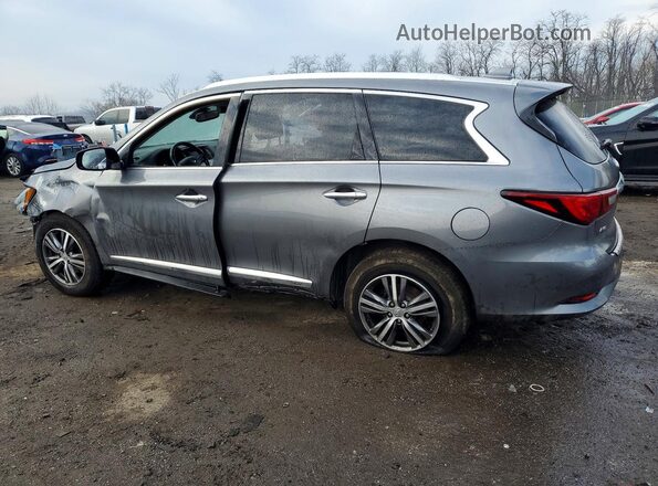 5N1DL0MM2LC510645 2020 INFINITI QX60 Серый Задняя левая четверть