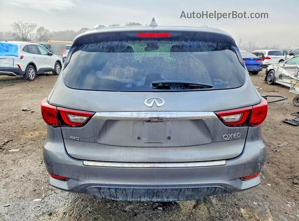 5N1DL0MM2LC510645 2020 INFINITI QX60 Серый Вид сзади