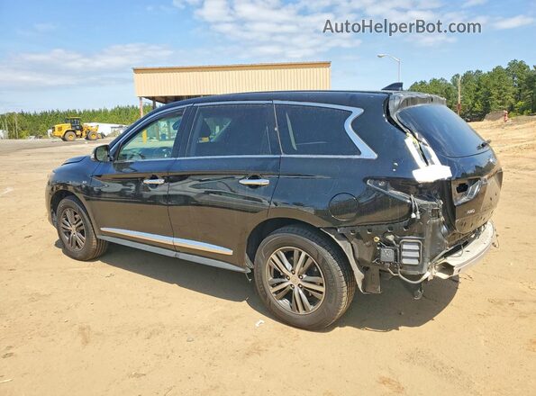 5N1DL0MM2LC521225 2020 INFINITI QX60 Black Trasero izquierdo