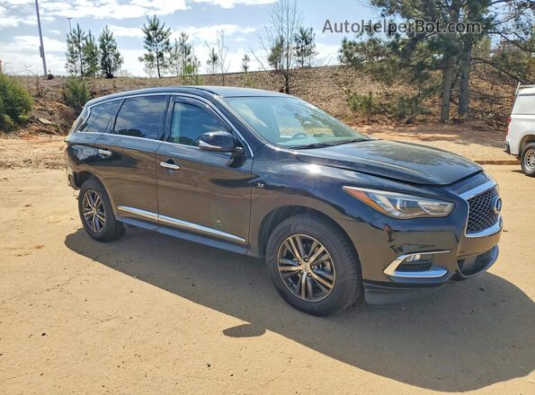 5N1DL0MM2LC521225 2020 INFINITI QX60 Black Delantero derecho
