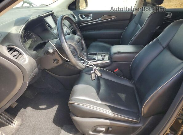 5N1DL0MM2LC521225 2020 INFINITI QX60 Black Vista interior delantera