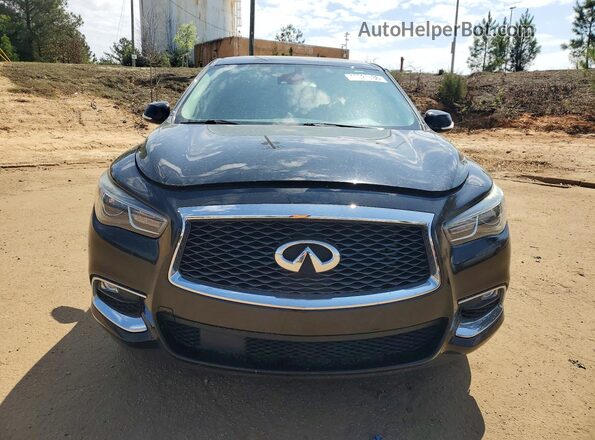 5N1DL0MM2LC521225 2020 INFINITI QX60 Black Vista frontal