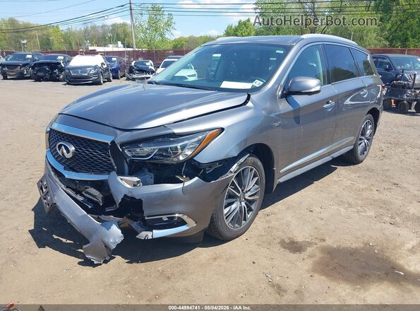 5N1DL0MM3JC514250 2018 INFINITI QX60 Серый Передняя левая четверть
