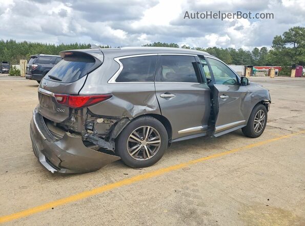5N1DL0MM3JC520422 2018 INFINITI QX60 Gray Trasero derecho