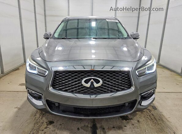 5N1DL0MM4HC544397 2017 INFINITI QX60 Gray Դիմացի տեսք