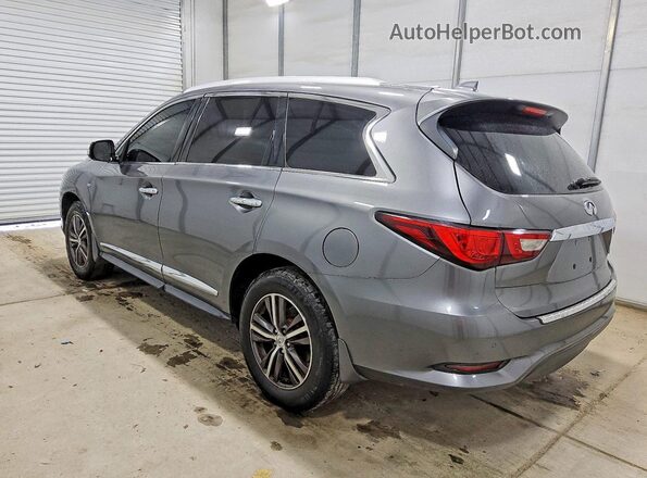 5N1DL0MM4HC544397 2017 INFINITI QX60 Gray Հետևի ձախ
