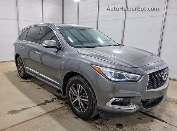 5N1DL0MM4HC544397 2017 INFINITI QX60 Gray Առջևի աջ
